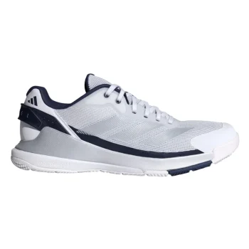 Adidas Crazyquick LS Men Padelsko (Cloud White/Silver Metallic/Dark Blue) - 47 1/3