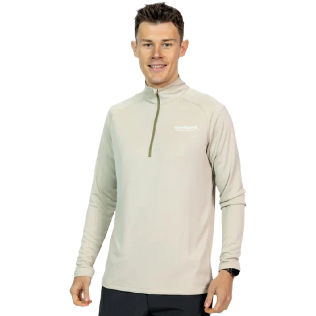 Liiteguard Ground-Tech 1/4 Zip Shirt Men Beige